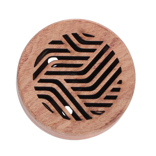 Aroma Wooden Car Vent Diffuser — Essential Oil Air Freshener