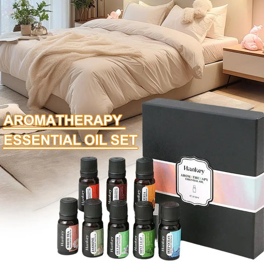 Aromatherapy Essential Oil Set – Natural Scent for Diffusers & Car Air Fresheners