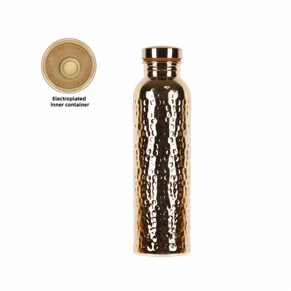 Premium 800ml Copper Water Bottle