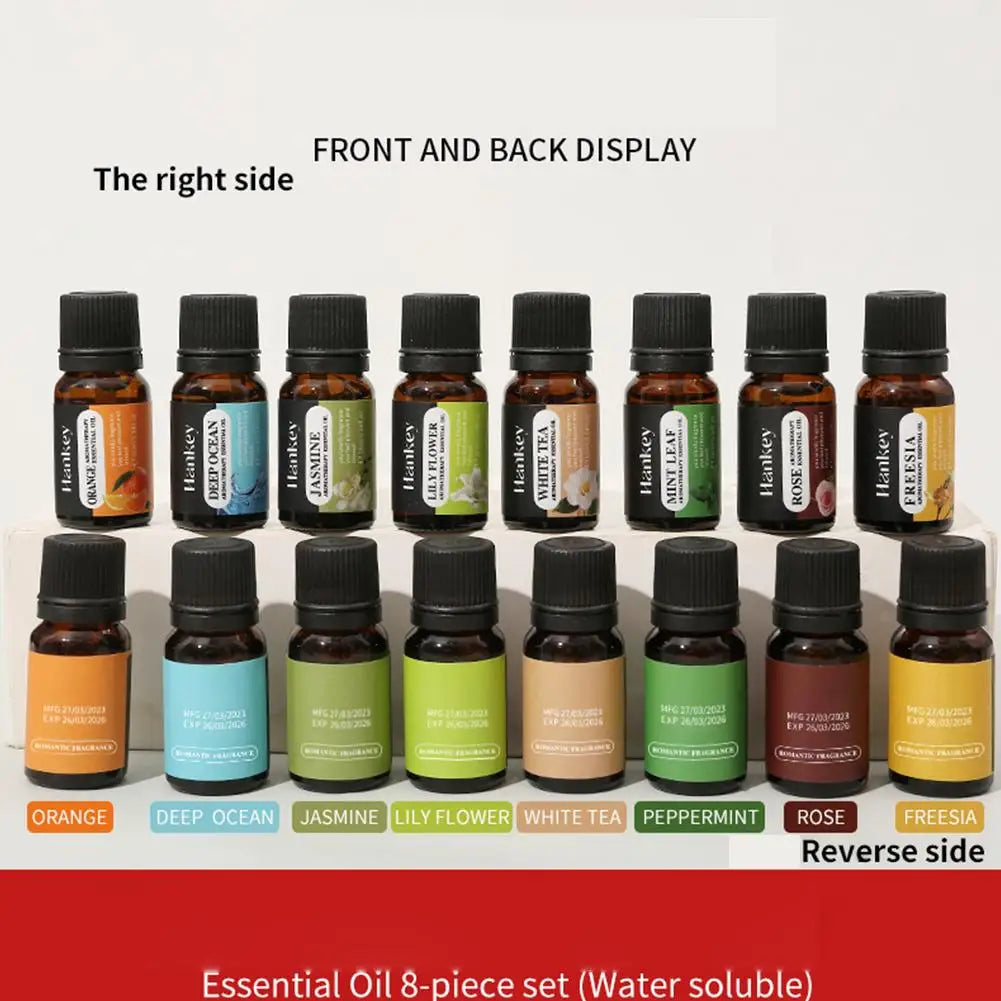 Aromatherapy Essential Oil Set – Natural Scent for Diffusers & Car Air Fresheners