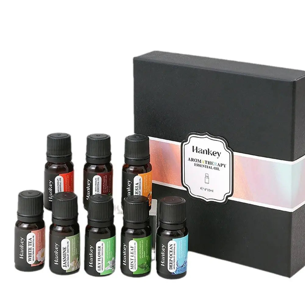 Aromatherapy Essential Oil Set – Natural Scent for Diffusers & Car Air Fresheners