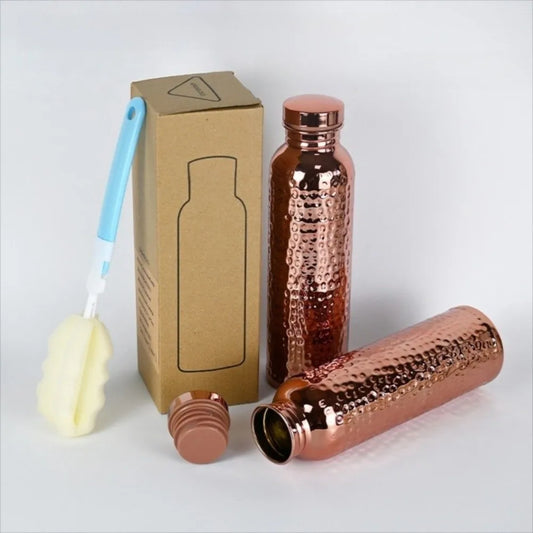 Premium 800ml Copper Water Bottle