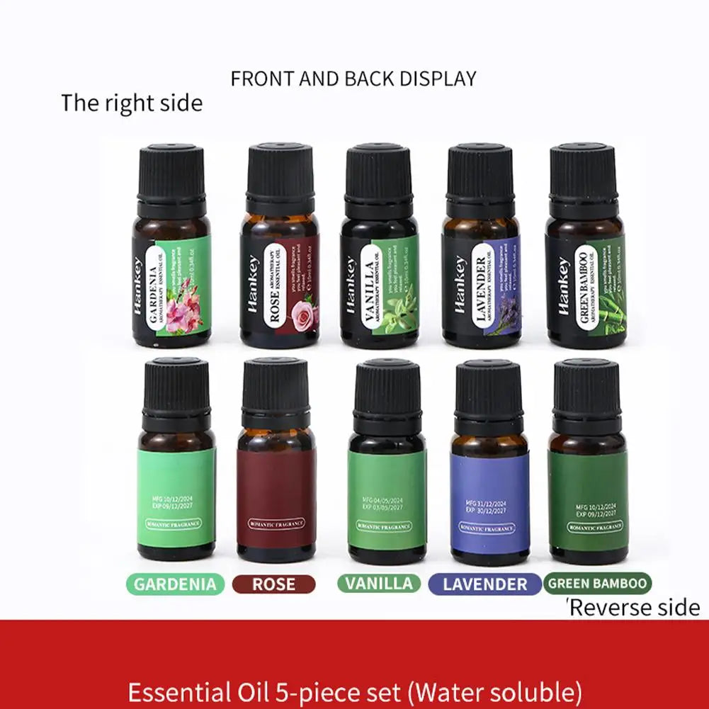 Aromatherapy Essential Oil Set – Natural Scent for Diffusers & Car Air Fresheners